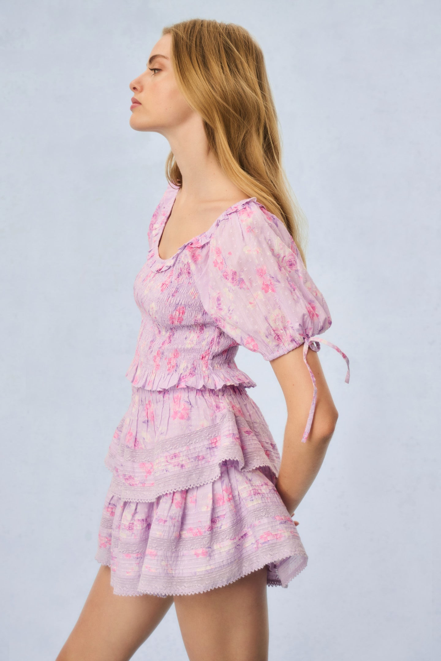 Molly Fragrance Print Top