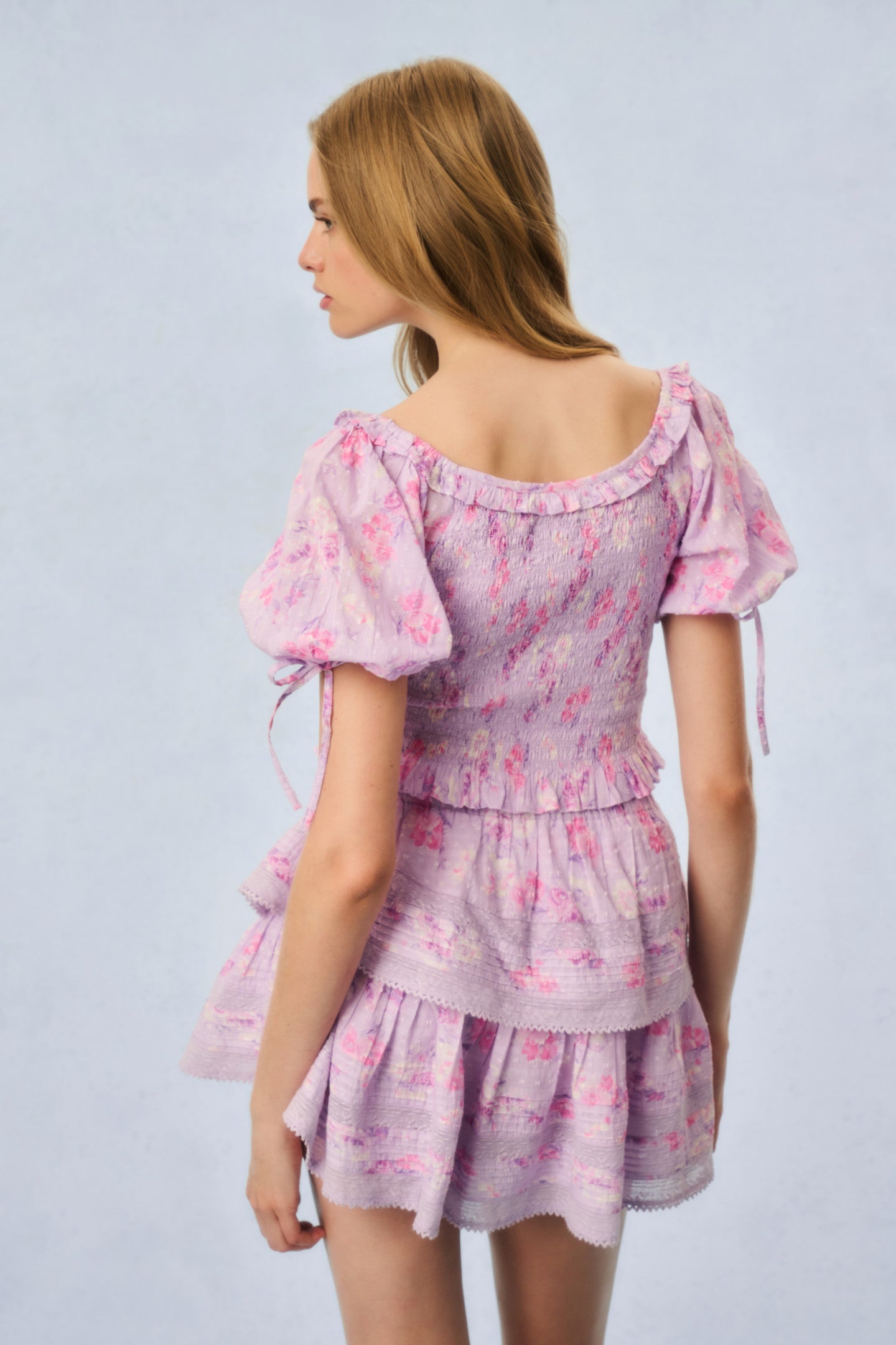 Molly Fragrance Print Top
